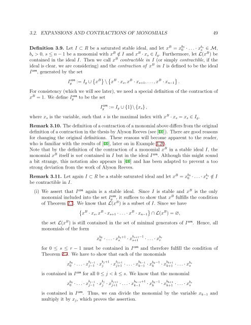 University of Paderborn Department of Mathematics Diploma Thesis ...
