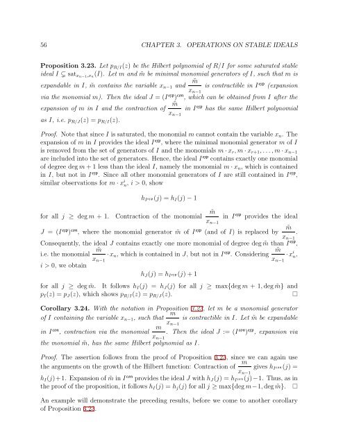 University of Paderborn Department of Mathematics Diploma Thesis ...