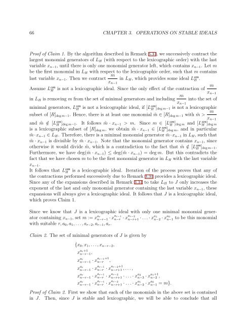 University of Paderborn Department of Mathematics Diploma Thesis ...