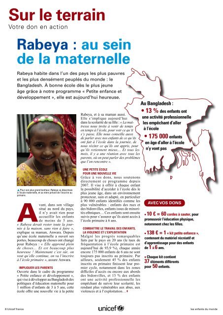 Les Enfants du monde - Unicef