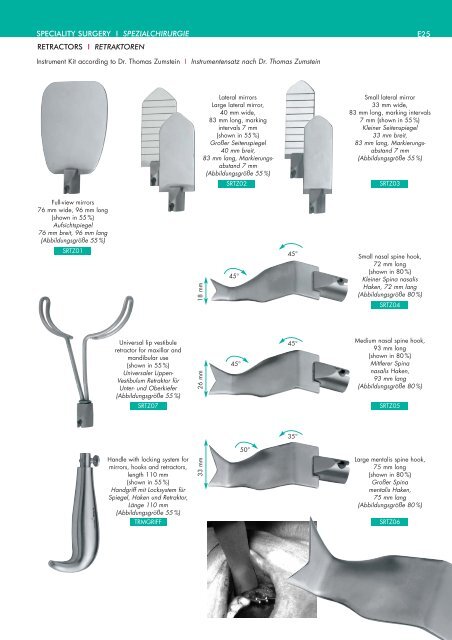 Produkt Katalog - Langer-KÃ¼retten - Hu-Friedy