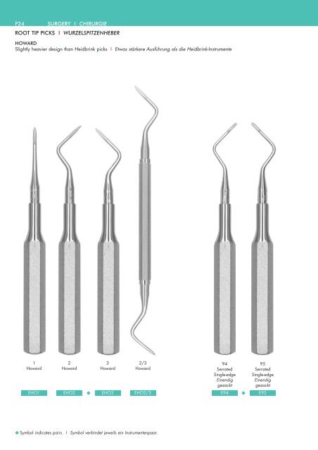 Produkt Katalog - Langer-KÃ¼retten - Hu-Friedy