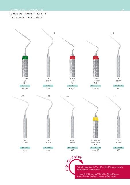 Produkt Katalog - Langer-KÃ¼retten - Hu-Friedy