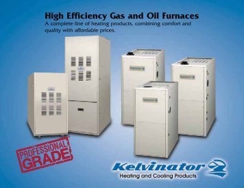 High Efficiency Gas and Oil Furnaces - Nordyne