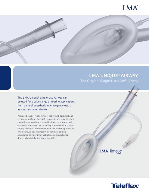 LMA Unique - LMA North America