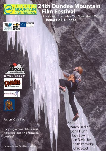 24th Dundee Mountain Film Festival