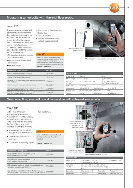 Measurement Solutions for Refrigeration Technology