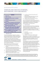 Sampling And Analysis Of Waters, Wastewaters, Soils ... - EPA Victoria