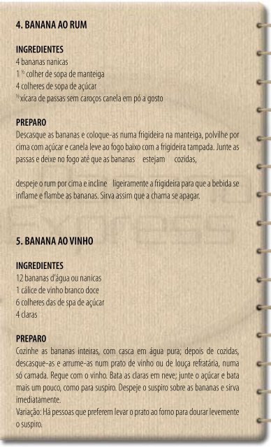 Livro de Receitas - Banana Express OrgÃ¢nica