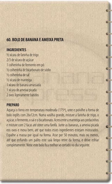 Livro de Receitas - Banana Express OrgÃ¢nica