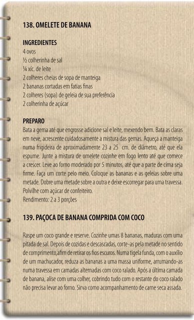 Livro de Receitas - Banana Express OrgÃ¢nica