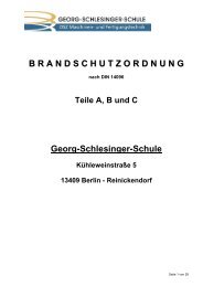 brandschutzordnung - Georg-Schlesinger-Schule