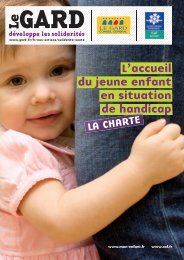 Charte de la petite enfance handicapÃ©e - Caf.fr