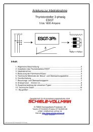 ESGT-3Ph - Schiele Vollmar Gesellschaft für ...