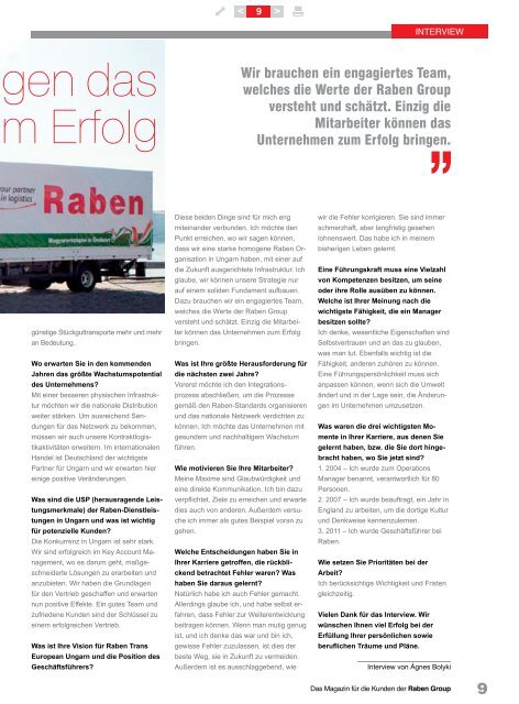 Intermodaler Transport - Raben Logistics Polska