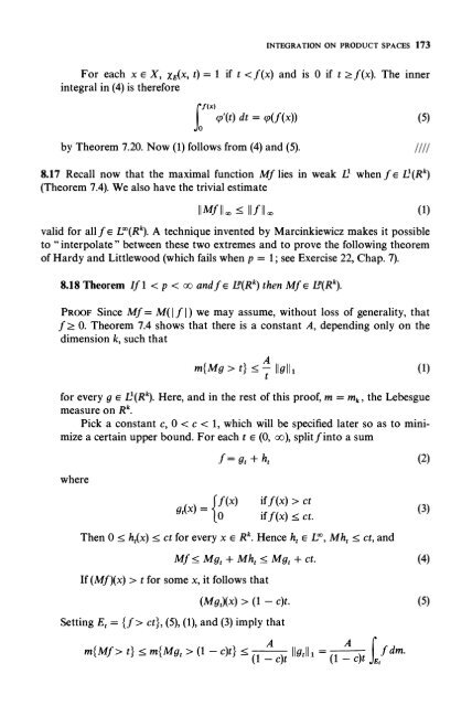 Real and complex analysis