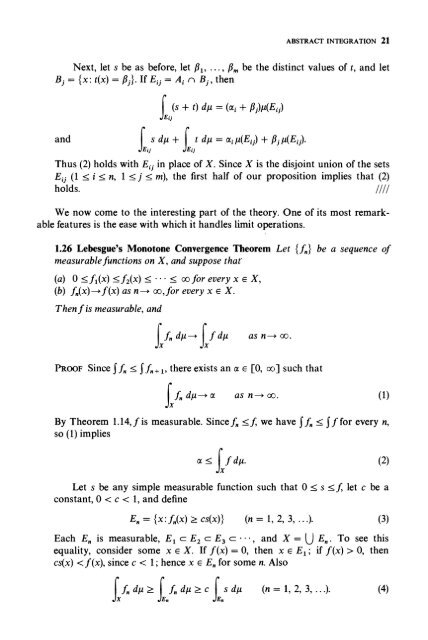 Real and complex analysis