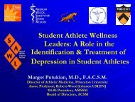 Student Athlete Wellness Leaders - University of Michigan ...