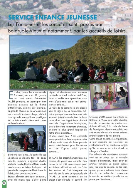 Mise en page 1 - Mairie de Balaruc Le Vieux