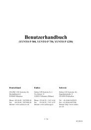 Benutzerhandbuch - Online USV Systeme