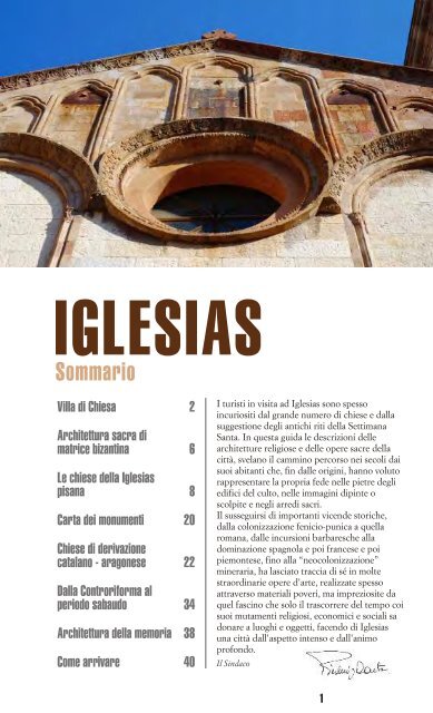 Architetture religiose e arte sacra - Comune di Iglesias