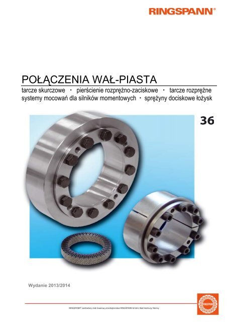 PoÅÄczenie waÅ-piasta - katalog 36.pdf - Radius Radpol