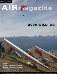 2008-10 - Hang Gliding and Paragliding Association of Canada