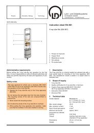 Instruction sheet 554 861 - LD DIDACTIC