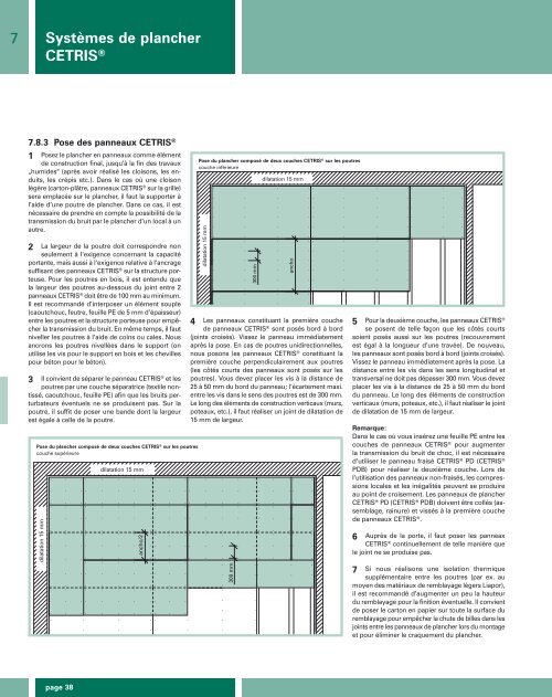 SystÃ¨mes de plancher CETRIS