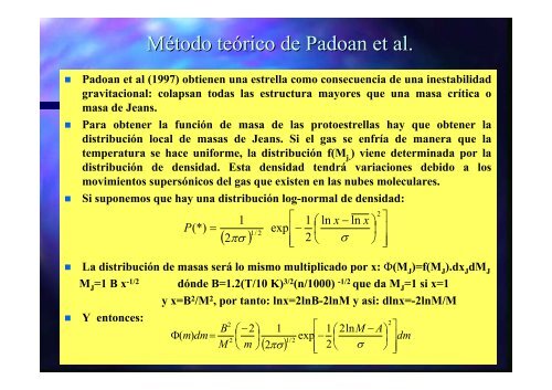 FunciÃ³n inicial de masa