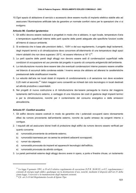 Regolamento Edilizio Comunale - Sito Istituzionale del Comune di ...