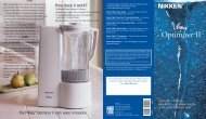 PiMag Optimizer II Brochure 1 - Nikken Wellness Products & Nikken ...