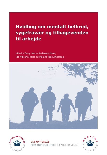 hvidbog om mentalt helbred - Dansk Psykiatrisk Selskab