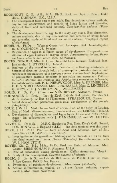 General embryological information  service - HPS Repository