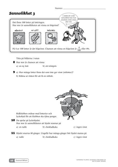 Kompletteringsmaterial - Sanoma Utbildning