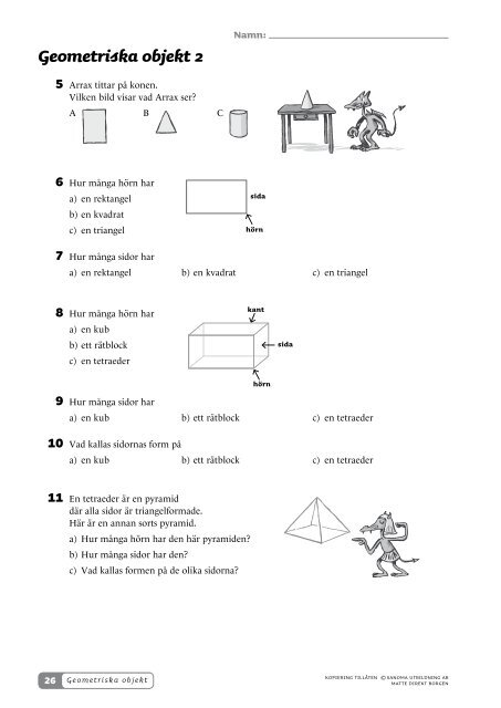 Kompletteringsmaterial - Sanoma Utbildning