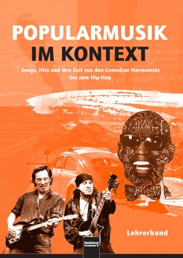 Popularmusik im Kontext, Lehrerband - Helbling Verlag