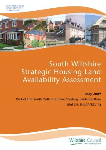 South Wiltshire Strategic Housing Land ... - Wiltshire Council
