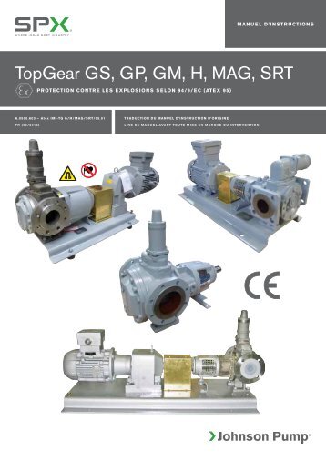 TopGear GS, GP, GM, H, MAG, SRT - Johnson Pump