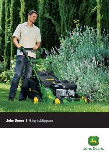 John Deere I Gågräsklippare