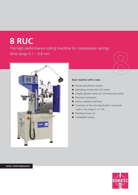 8 RUC - Bamatec AG