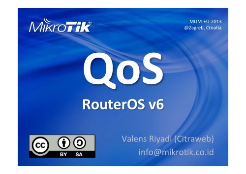 QoS RouterOS v6 - MUM - MikroTik