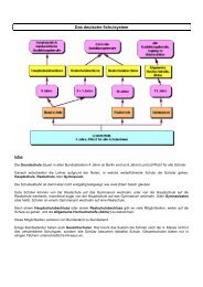 Das deutsche Schulsystem - Cybernet