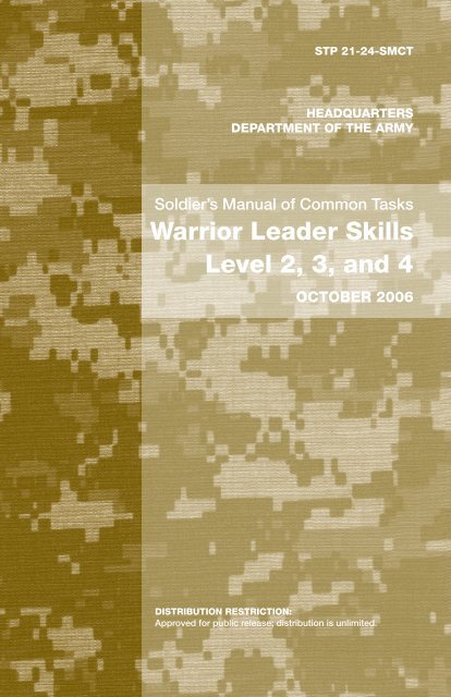 Warrior Leader Skills Level 2, 3, and 4 - Survival Books