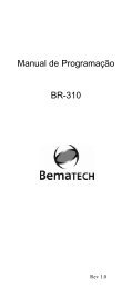 Manual de Programação BR-310 - Bematech