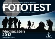 Mediadaten 2012 - FOTOTEST