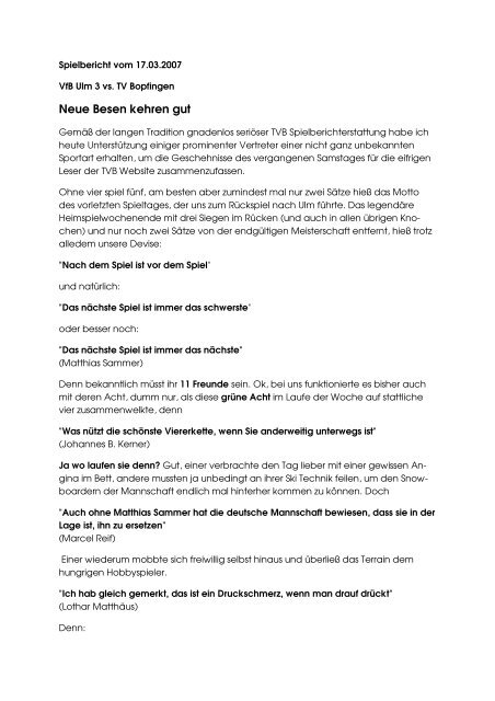 Vfb Ulm 3 Tv Bopfingen