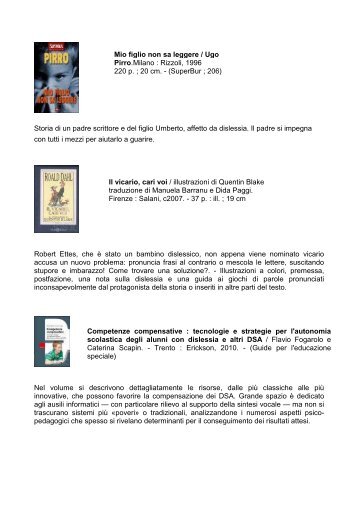 Bibliografia per tutti - SBU - Comune di Venezia