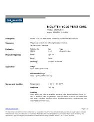 BIOMATEÂ® YC-20 YEAST CONC. - TPi