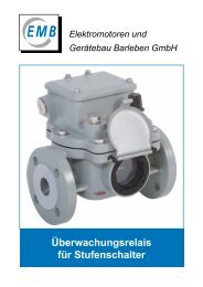 Elektromotoren und Gerätebau Barleben Gmbh - EMB Gmbh